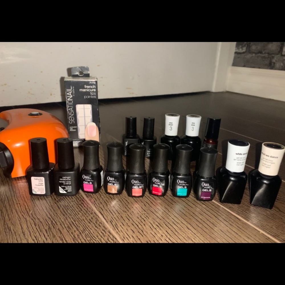 Gelish sally hansen light plus 10 colours